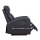Leather Single Recliner 2 Points Massage Sofa